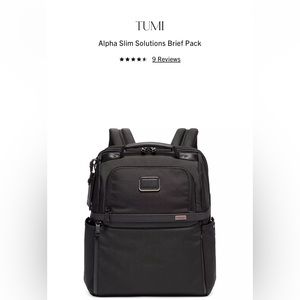 Tumi Alpha Slim Solutions Brief Pack